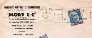 Oran enveloppes pub 674